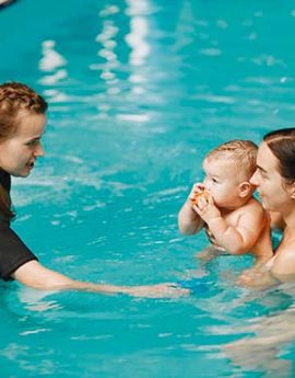 Actividades acuáticas para bebés