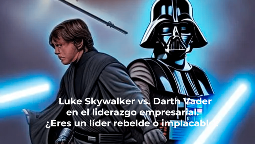Luke Skywalker vs. Darth Vader en el liderazgo empresarial. ¿Eres un líder rebelde o implacable?